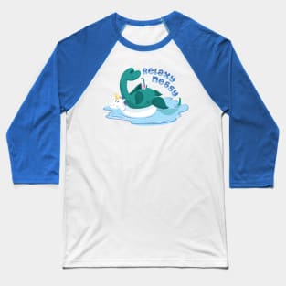 Relaxy Nessie Baseball T-Shirt